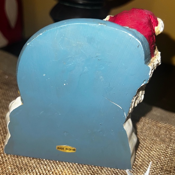 Christmas decor Santa man in the moon figurine - Picture 5 of 11